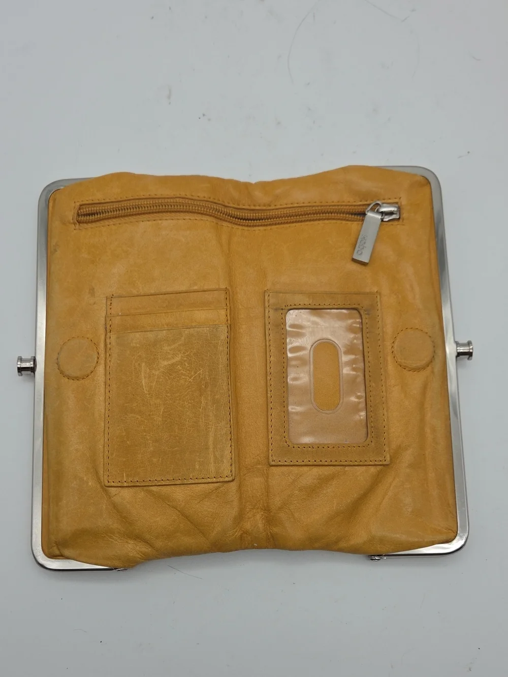 HOBO Lauren Clutch Mustard Yellow